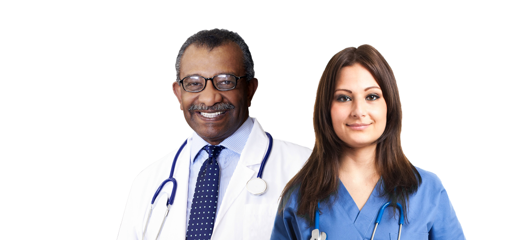 Head shot of a doctor